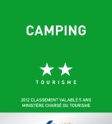 Camping Tourisme 2 étoiles - Classement 2012 - JPG - 14.3 kb